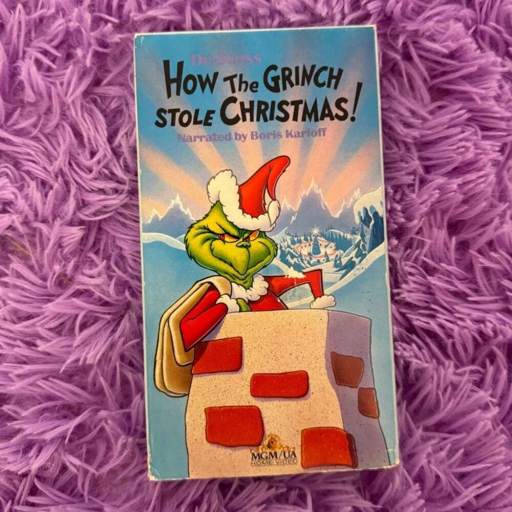 HOW THE GRINCH STOLE CHRISTMAS VHS‎